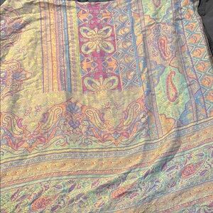 Multicolor Paisley Pashmina